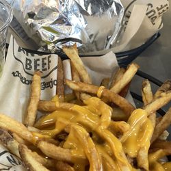 That Burger Joint - Double Burger That Burger Double, Regular fries with cheese