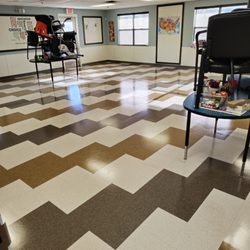 Time To Shine Floor Care - VCT Tile Strip and Wax #stripandwax #vctfloor #vinylfloor #vinylcleaning