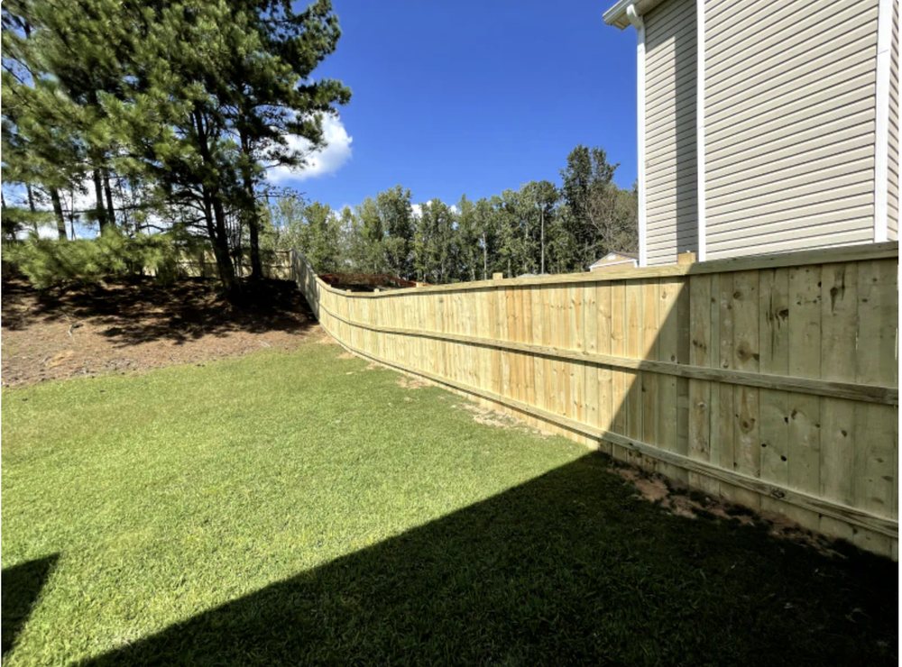 Slide of Cross Fence Construction