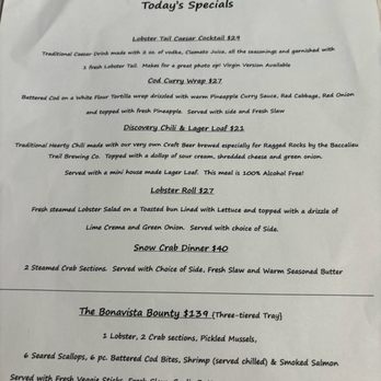Ragged Rocks Gastropub - 7/2/26 Specials - Gastropubs Near Me - Bonavista, Newfoundland and Labrador Ragged Rocks Gastropub - 7/2/26 Specials - Gastropubs Near Me - Bonavista, Newfoundland and Labrador