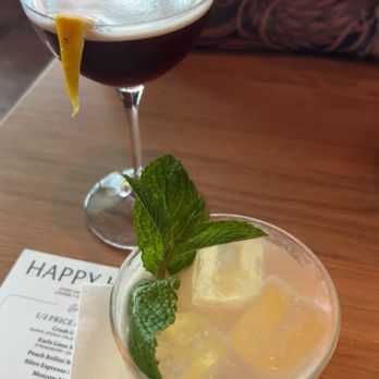 Earls Kitchen + Bar - Espresso Marini and colada crush - New American Near Me - Nashville, Tennessee Earls Kitchen + Bar - Espresso Marini and colada crush - New American Near Me - Nashville, Tennessee