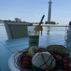 The Keys - Caprese, drink and view
