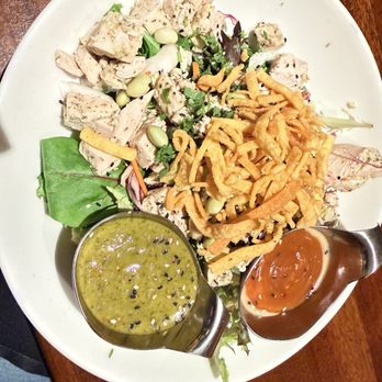 Village Tavern - Thai chicken Salad yummy - New American Near Me - Birmingham, Alabama Village Tavern - Thai chicken Salad yummy - New American Near Me - Birmingham, Alabama