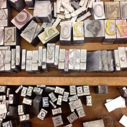 Press, Letterpress As a Public Art Project - Letters!