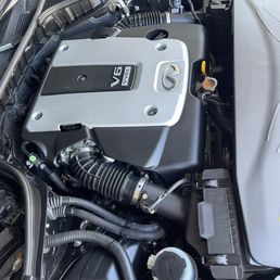 Wonderfully detailed engine bay and all fluids topped off. Always check fluids before buying.