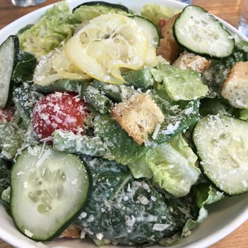 Grassa - Summer Caesar rocks deliciousness:  ripe tomatoes, preserved lemon, romaine, green beans.  Hello. - Italian Near Me - Portland, Oregon