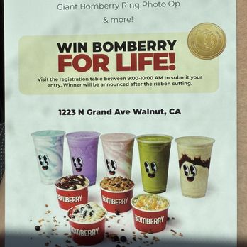 Bomberry - Grand Opening - Acai Bowls Near Me - Walnut, California Bomberry - Grand Opening - Acai Bowls Near Me - Walnut, California