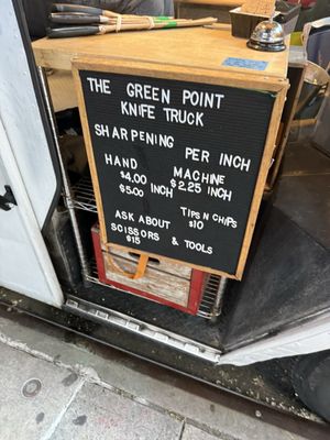 Green Point Knives by null