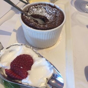 Chocolate soufflé!