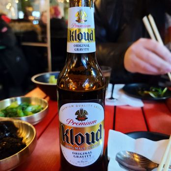 Anto - Kloud Beer perfect for the bbq - Korean Near Me - New York, New York