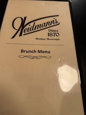 Menu photo 1 Weidmann's Restaurant Meridian, MS