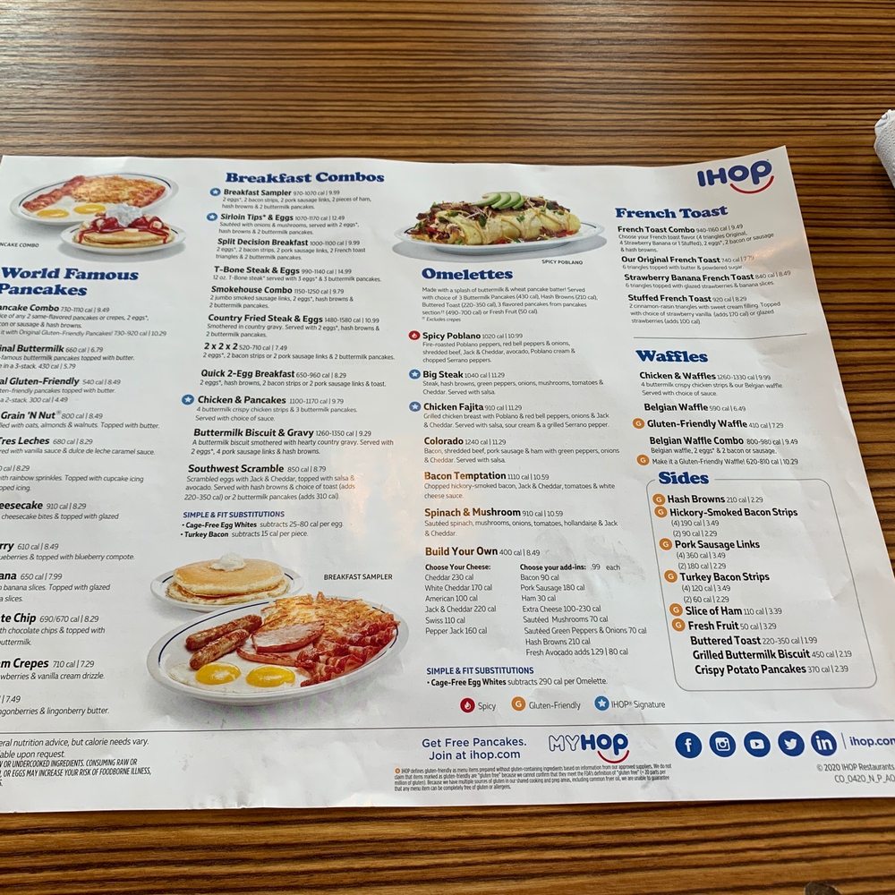 Breakfast Menu