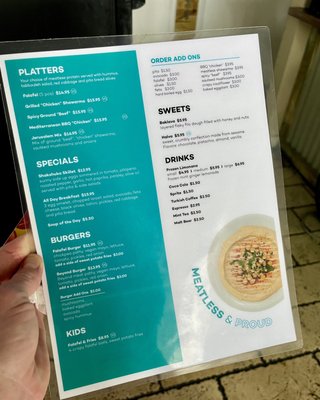 Menu photo 2 The Hummus House Fort Lauderdale, FL Menu photo 2 The Hummus House Fort Lauderdale, FL