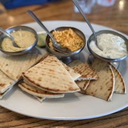 The Athenian Restaurant - trio dip