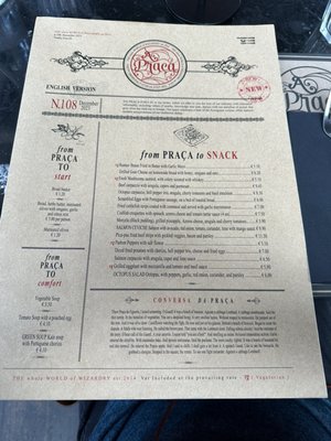 Menu photo 1 A Praça Lisbon, 11