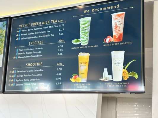 Menu photo 5 TP Tea Irvine, CA