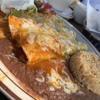 Las Placitas - Chicken Enchiladas with rice and beans...PHENOMENAL - Salvadoran Near Me - Washington, DC, District of Columbia Las Placitas - Chicken Enchiladas with rice and beans...PHENOMENAL - Salvadoran Near Me - Washington, DC, District of Columbia