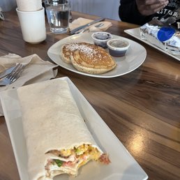 Pump up the Yam " Burrito