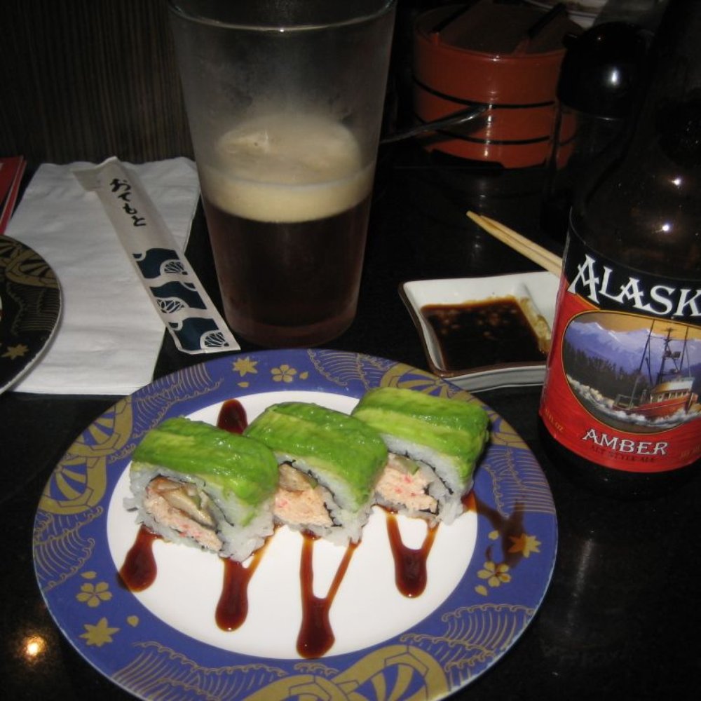 Kuru Kuru Sushi - Avocado and eel - Sushi Bars Near Me - Bellingham, Washington Kuru Kuru Sushi - Avocado and eel - Sushi Bars Near Me - Bellingham, Washington