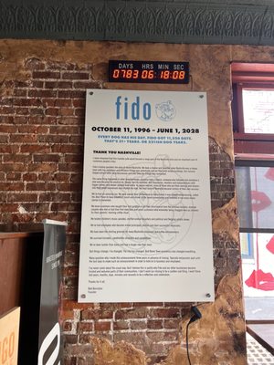 Menu photo 1 Fido Nashville, TN