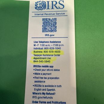 Internal Revenue Service - Appointment number highlighted for this office. - Public Services & Government Near Me - Long Beach, California Internal Revenue Service - Appointment number highlighted for this office. - Public Services & Government Near Me - Long Beach, California