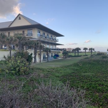 Atlantic Grille - View from the walkway that leads to the beach - Seafood Near Me - Palm Coast, Florida Atlantic Grille - View from the walkway that leads to the beach - Seafood Near Me - Palm Coast, Florida