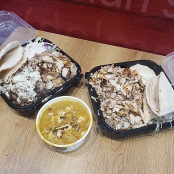 Boustan - Beef and Chicken Shawarma Platter - Middle Eastern Near Me - Toronto, Ontario