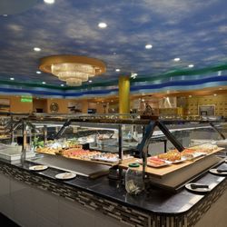 Harbor Seafood Super Buffet - The main buffet area