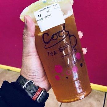 Cool Tea Bar - Mango green tea - Bubble Tea Near Me - Sacramento, California Cool Tea Bar - Mango green tea - Bubble Tea Near Me - Sacramento, California
