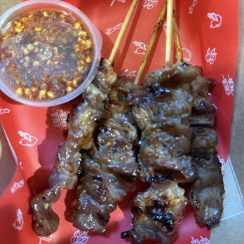 Mikey's Thai Tapas - Moo Ping signature menu - Thai Near Me - Lawndale, California