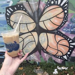Iced cinnamon latte Iced cinnamon latte