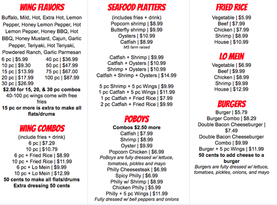Menu photo 3 Kajun Kick Gulfport, MS Menu photo 3 Kajun Kick Gulfport, MS