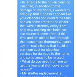 Just flew back into town on the 25th and immediately made contact with Alicia the following day. No response. Just flew back into town on the 25th and immediately made contact with Alicia the following day. No response.