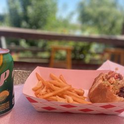 Dinky Diner - Best burger and fries I've had in a very long time!. Highly recommend it
