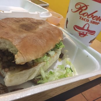Roberto's Taco Shop - Carne Asada torta - Mexican Near Me - Reno, Nevada
