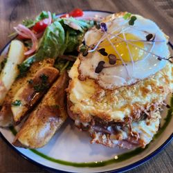 Malina Ukrainian Bakery - Croquet Madame $23.xx in 2025. If you order this be sure that you have someone to share it with.