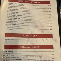 Menu Menu