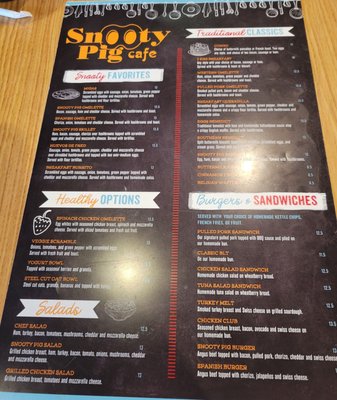 Menu photo 2 Snooty Pig Cafe Highland Village, TX