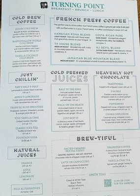 Menu photo 2 Turning Point Boynton Beach, FL