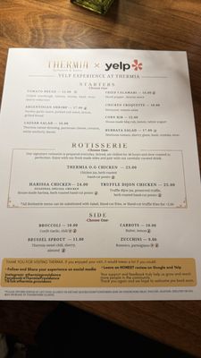 Menu photo 3 Thermia Providence Providence, RI Menu photo 3 Thermia Providence Providence, RI