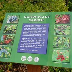 Native Plant Garden sign