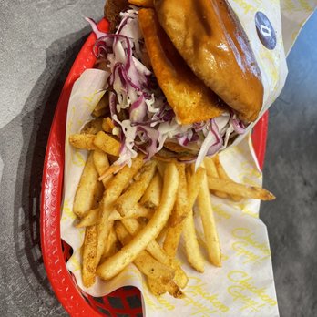 Chicken Guy - Bourbon Brown Sugar BBQ sandwich - Chicken Shop Near Me - Miami, Florida Chicken Guy - Bourbon Brown Sugar BBQ sandwich - Chicken Shop Near Me - Miami, Florida