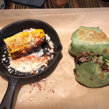 Fork & Fig - Steak wrap with cotija corn - Burgers Near Me - Albuquerque, New Mexico Fork & Fig - Steak wrap with cotija corn - Burgers Near Me - Albuquerque, New Mexico