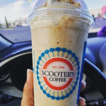 Scooter's Coffee - Blended Caramelicious with extra shot of espresso - Coffee & Tea Near Me - Las Vegas, Nevada Scooter's Coffee - Blended Caramelicious with extra shot of espresso - Coffee & Tea Near Me - Las Vegas, Nevada