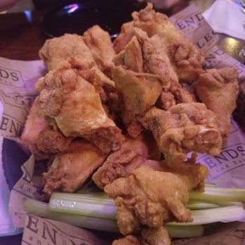Legends Grill and Bar - Wings, Wings,Wings! 20 of the Dry Rub, Legrnds Original Dru Rub...ABSOLUTELY DELICIOUS! - Sports Bars Near Me - Yorkville, Illinois