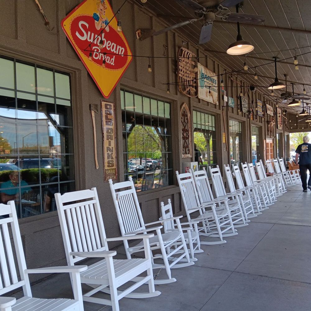 Cracker Barrel Old Country Store - Front porch - Breakfast & Brunch Near Me - Kingman, Arizona Cracker Barrel Old Country Store - Front porch - Breakfast & Brunch Near Me - Kingman, Arizona