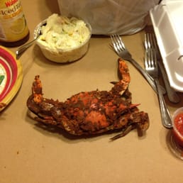 Crab and Mac salad Crab and Mac salad