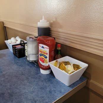 Downtown Diner - I love all the condiment options right on hand - Diners Near Me - Lake Placid, New York Downtown Diner - I love all the condiment options right on hand - Diners Near Me - Lake Placid, New York