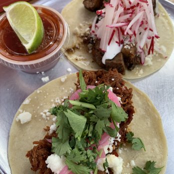 Chicano Boy Taco - Chicken taco and braised brisket taco - Tex-Mex Near Me - Staunton, Virginia