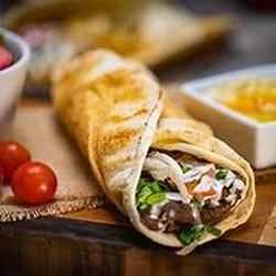 Aladdin Jr Restaurant and Cafe Covina - Shawarma sandwich